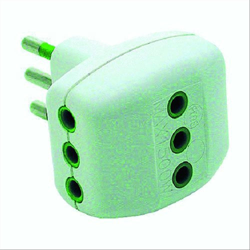 Adattatore 3 pr.2p+t 10a
