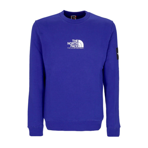 THE NORTH FACE Felpa Girocollo Uomo Seasonal Fine Crew Lapis Blue da uomo