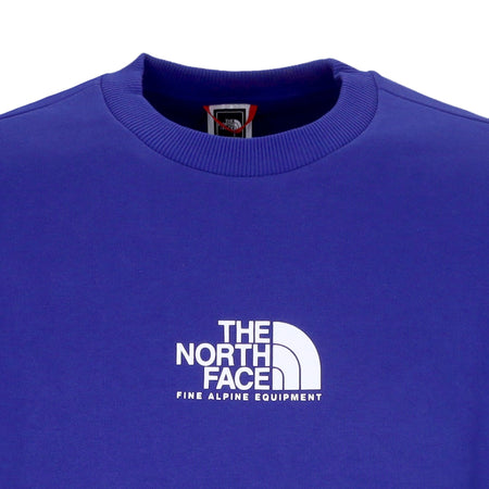 THE NORTH FACE Felpa Girocollo Uomo Seasonal Fine Crew Lapis Blue da uomo