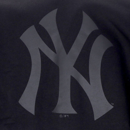 47 BRAND Felpa Cappuccio Uomo Mlb Imprint Burnside Hood Neyyan Jet Black da uomo