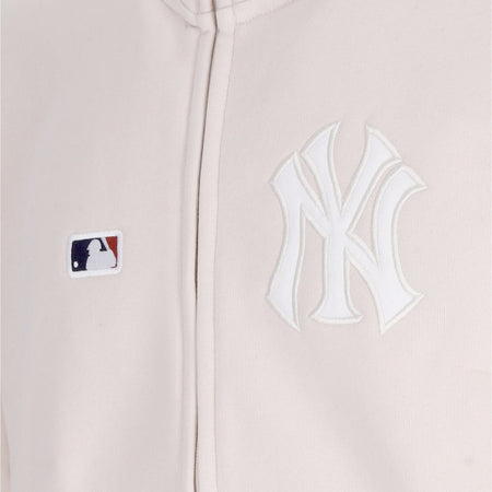 47 BRAND Felpa Collo Alto Uomo Mlb Emb Islington Track Jacket Neyyan Bone da uomo