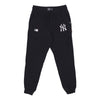 47 BRAND Pantalone Tuta Felpato Uomo Mlb Emb Burnside Track Pant Neyyan Jet Black da uomo