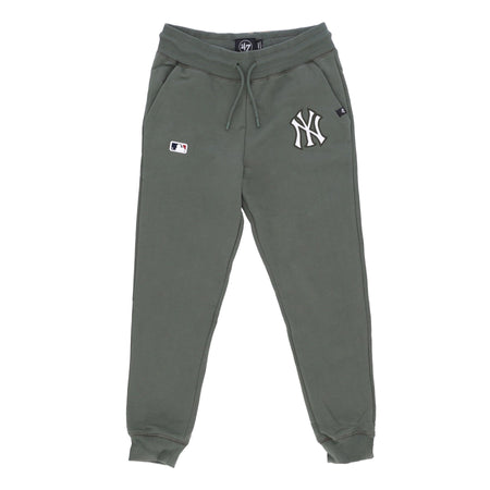 47 BRAND Pantalone Tuta Felpato Uomo Mlb Burnside Track Pant Neyyan Moss Green da uomo