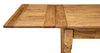 Biscottini Tavolo Country allungabile in legno massello di tiglio L120xPR80xH80 cm. Made in Italy