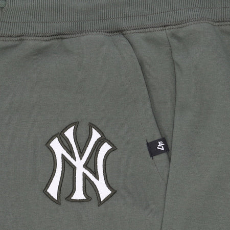 47 BRAND Pantalone Tuta Felpato Uomo Mlb Burnside Track Pant Neyyan Moss Green da uomo