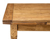 Biscottini Tavolo Country allungabile in legno massello di tiglio L120xPR80xH80 cm. Made in Italy