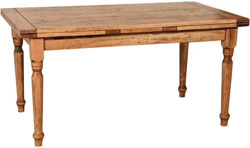 Biscottini Tavolo in legno massello di tiglio allungabile Country Made in Italy Offerta