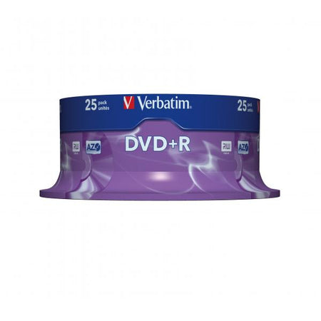 VERBATIM 25 DVD+R 4,7GB AZO 16X CAKE