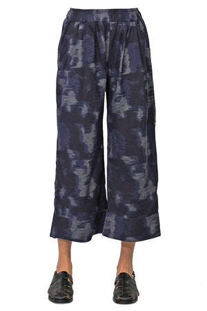 MAMA B Mama B - Pantalone - 450675 - Fantasia Blu da donna