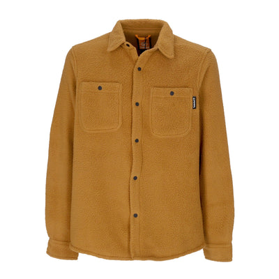 TIMBERLAND Camicia Manica Lunga Uomo Fleece Overshirt Wheat Boot da uomo