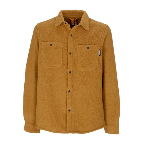 TIMBERLAND Camicia Manica Lunga Uomo Fleece Overshirt Wheat Boot da uomo