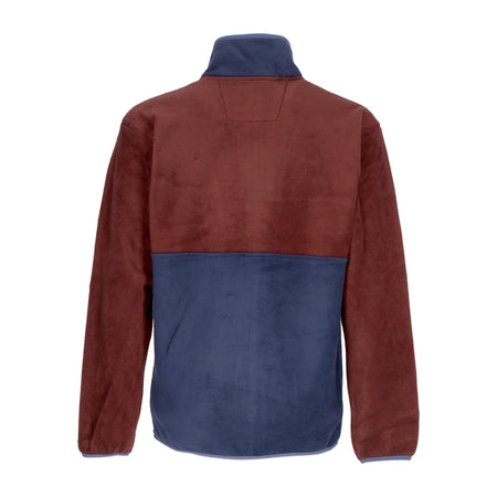 COLUMBIA Giubbotto Pile Uomo Back Bowl Full Zip Fleece Elderberry/coll Navy/dark Montain da uomo