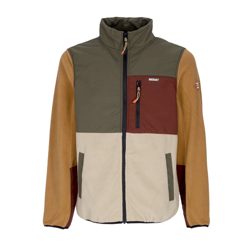 IRIEDAILY Giubbotto Pile Uomo Auf Deck Fleece Jacket Caramel da uomo