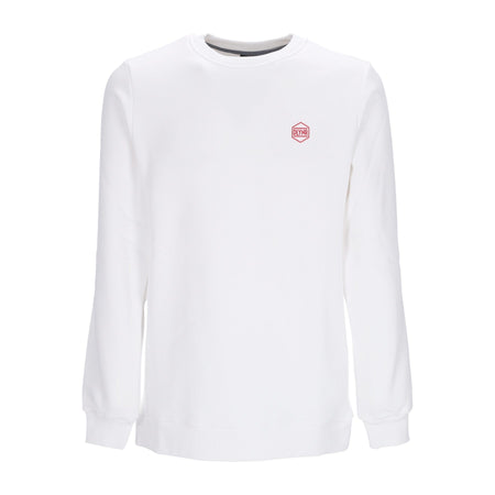 DOLLY NOIRE Felpa Girocollo Uomo Ideogram Barcellona X Dlynr Crewneck White da uomo