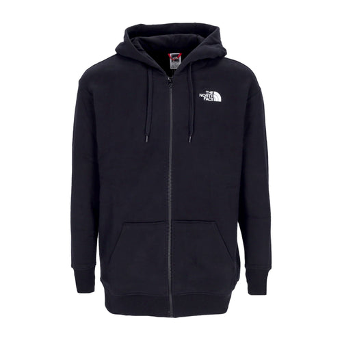 THE NORTH FACE Felpa Cappuccio Zip Donna Open Gate Full Zip Hoodie Black da donna