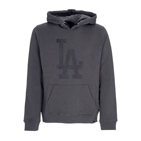 47 BRAND Felpa Cappuccio Uomo Mlb Imprint Burnside Hood Losdod Charcoal da uomo