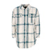 VANS Camicia Manica Lunga Donna Hal Plaid Shacket White da donna