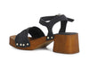 SANDALO IN PELLE SCAMOSCIATA