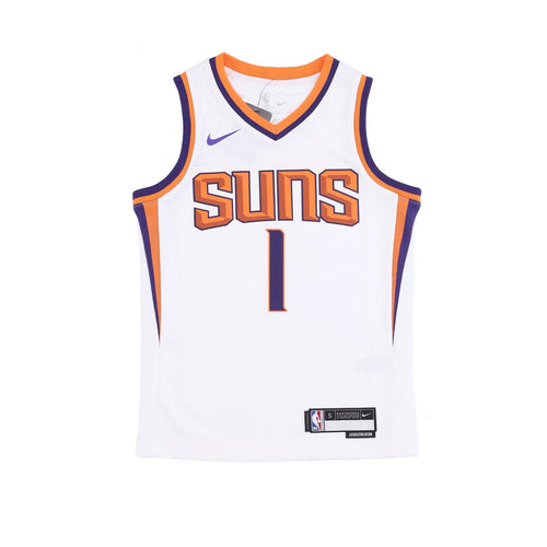 NIKE NBA Canotta Basket Bambino Nba Swingman Jersey Association Edition No 1 Devin Booker Phosun Original Team Colors da bambino