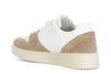 SNEAKERS IN PELLE E PELLE SCAMOSCIATA