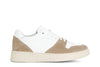 SNEAKERS IN PELLE E PELLE SCAMOSCIATA