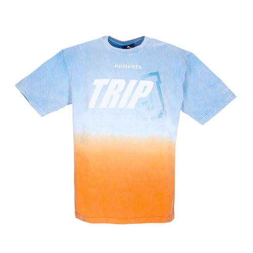 MAUNA-KEA Maglietta Uomo Degrade' Tee X Triple J Cyan/orange da uomo
