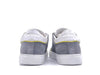 CRIME LONDON Sneakers uomo in nabuk grigio traforato