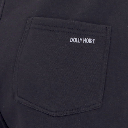 DOLLY NOIRE Pantalone Tuta Felpato Uomo Basic Sweatpants Black da uomo