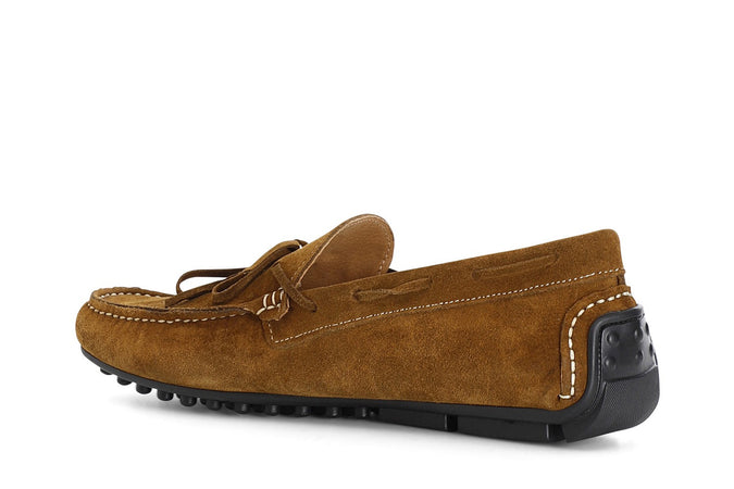 MOCASSINO IN PELLE SCAMOSCIATA