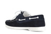 SCARPE BARCA IN PELLE SCAMOSCIATA
