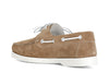SCARPE BARCA IN PELLE SCAMOSCIATA