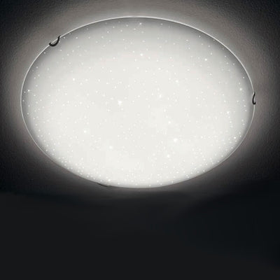 Plafoniera moderna Illuminando ASTER 50 PL E27 LED vetro serigrafato lampada soffitto