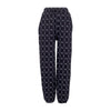 DOLLY NOIRE Pantalone Tuta Felpato Uomo Monogram Sweatpants Black da uomo
