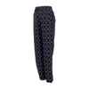 DOLLY NOIRE Pantalone Tuta Felpato Uomo Monogram Sweatpants Black da uomo