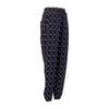 DOLLY NOIRE Pantalone Tuta Felpato Uomo Monogram Sweatpants Black da uomo