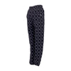 DOLLY NOIRE Pantalone Tuta Felpato Uomo Monogram Sweatpants Black da uomo
