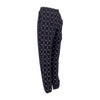 DOLLY NOIRE Pantalone Tuta Felpato Uomo Monogram Sweatpants Black da uomo
