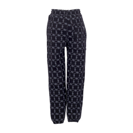 DOLLY NOIRE Pantalone Tuta Felpato Uomo Monogram Sweatpants Black da uomo