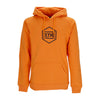DOLLY NOIRE Felpa Cappuccio Uomo Logo Hoodie Orange da uomo