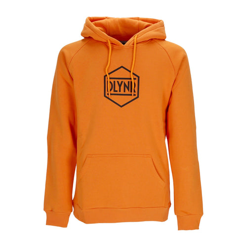 DOLLY NOIRE Felpa Cappuccio Uomo Logo Hoodie Orange da uomo