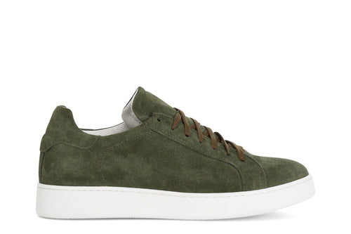 SNEAKERS IN PELLE SCAMOSCIATA