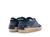 CRIME LONDON LOW TOP DISTRESSED Sneaker uomo in pelle nera