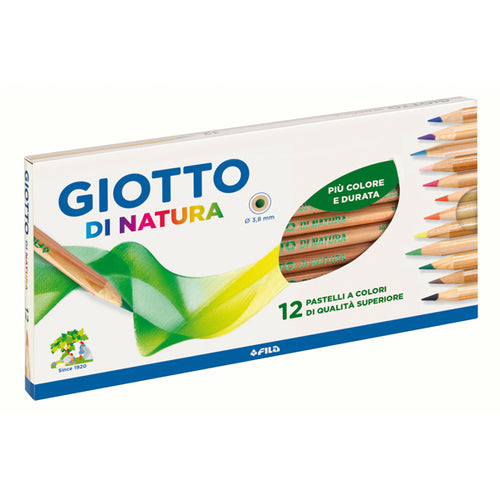 Astuccio 12 Pastelli Giotto Di Natura