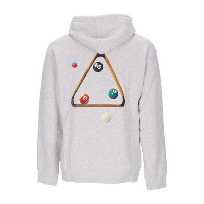 HUF Felpa Cappuccio Uomo Dirty Pool Tt P/o Hoodie Athletic Heather da uomo