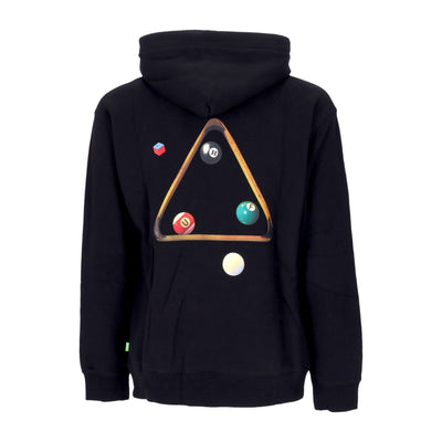 HUF Felpa Cappuccio Uomo Dirty Pool Tt P/o Hoodie Black da uomo