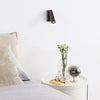 Applique Moderna Pipe Metallo Nero Led 7W 3000K Luce Calda