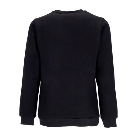 DOLLY NOIRE Felpa Girocollo Uomo Stay On Fire Crewneck Black da uomo