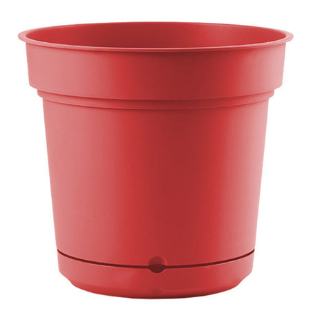 Vaso tondo con sottovaso "Hydral Element" per fiori e piante