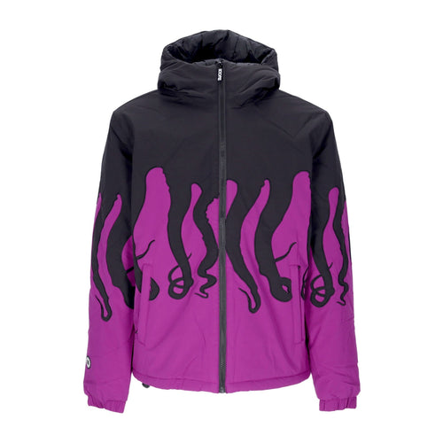 OCTOPUS Piumino Uomo Layer Puffer Jacket Purple da uomo