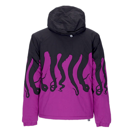 OCTOPUS Piumino Uomo Layer Puffer Jacket Purple da uomo